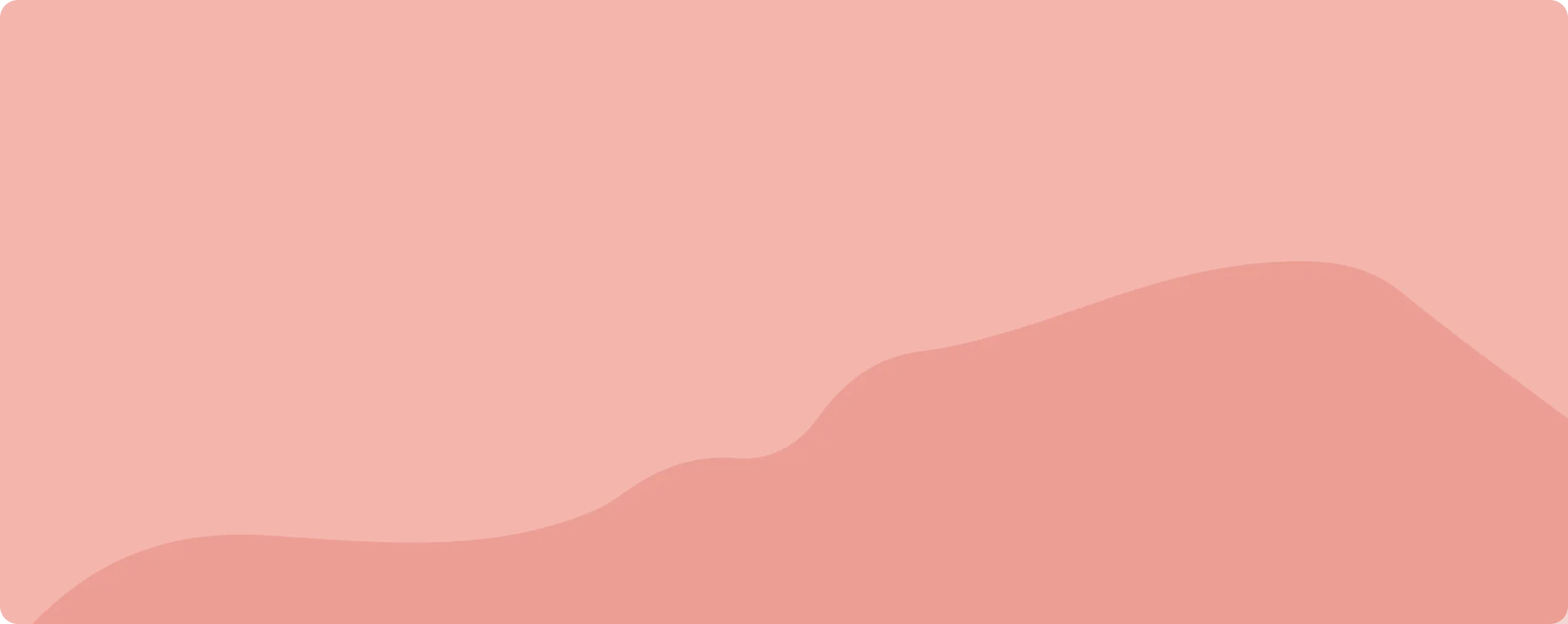 Fundo em tons de rosa com curvas suaves, utilizado como background para destacar depoimentos de clientes na página.